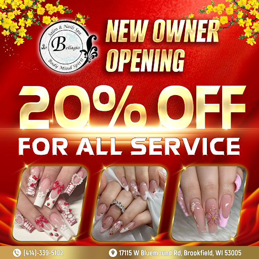 Cover photo of Bellagio Salon & Nail Spa | Brookfield Nail Salon